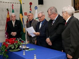 Solenidade de entrega da Comenda Martim Afonso de Souza