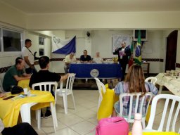 Noite de Assembleia no Elos Clube Santos