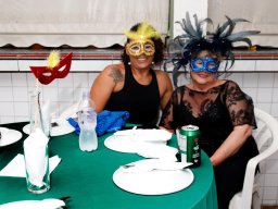 Noite da Pizza no Elos Clube e Desfile de Máscaras Venezianas