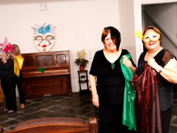 Noite da Pizza no Elos Clube e Desfile de Máscaras Venezianas