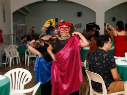 Noite da Pizza no Elos Clube e Desfile de Máscaras Venezianas