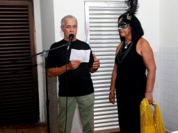 Noite da Pizza no Elos Clube e Desfile de Máscaras Venezianas