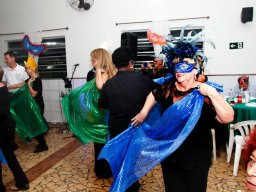 Noite da Pizza no Elos Clube e Desfile de Máscaras Venezianas