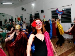 Noite da Pizza no Elos Clube e Desfile de Máscaras Venezianas