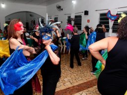 Noite da Pizza no Elos Clube e Desfile de Máscaras Venezianas