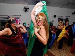 Noite da Pizza no Elos Clube e Desfile de Máscaras Venezianas