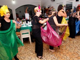 Noite da Pizza no Elos Clube e Desfile de Máscaras Venezianas