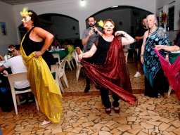 Noite da Pizza no Elos Clube e Desfile de Máscaras Venezianas