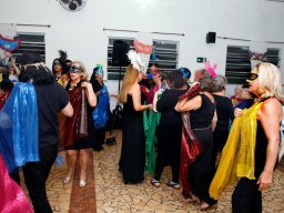 Noite da Pizza no Elos Clube e Desfile de Máscaras Venezianas