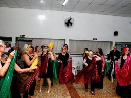 Noite da Pizza no Elos Clube e Desfile de Máscaras Venezianas