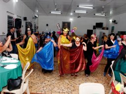 Noite da Pizza no Elos Clube e Desfile de Máscaras Venezianas