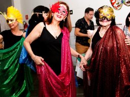 Noite da Pizza no Elos Clube e Desfile de Máscaras Venezianas