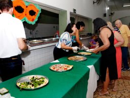 Noite da Pizza no Elos Clube e Desfile de Máscaras Venezianas