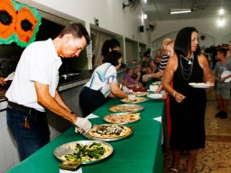 Noite da Pizza no Elos Clube e Desfile de Máscaras Venezianas