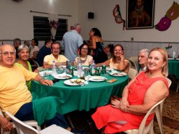 Noite da Pizza no Elos Clube e Desfile de Máscaras Venezianas